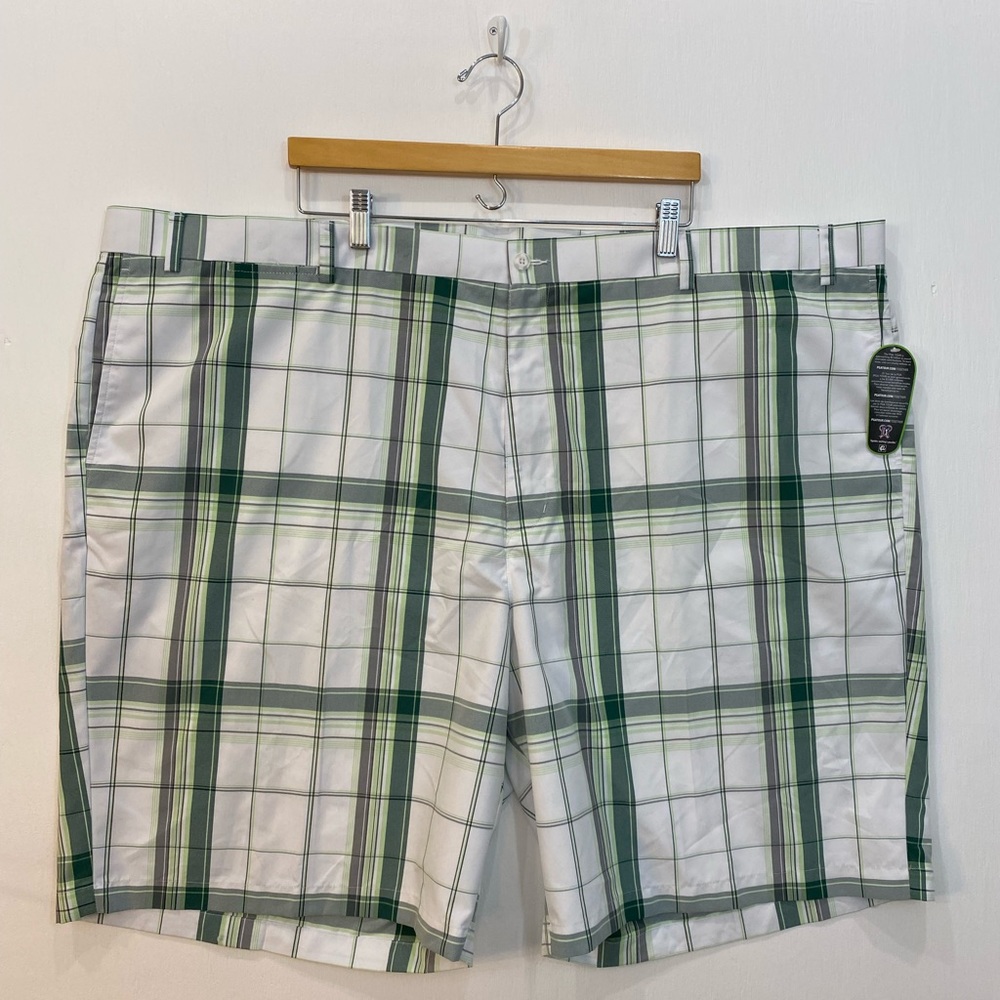 PGA Tour Pro Series Men’s Plaid Golf Shorts NWT